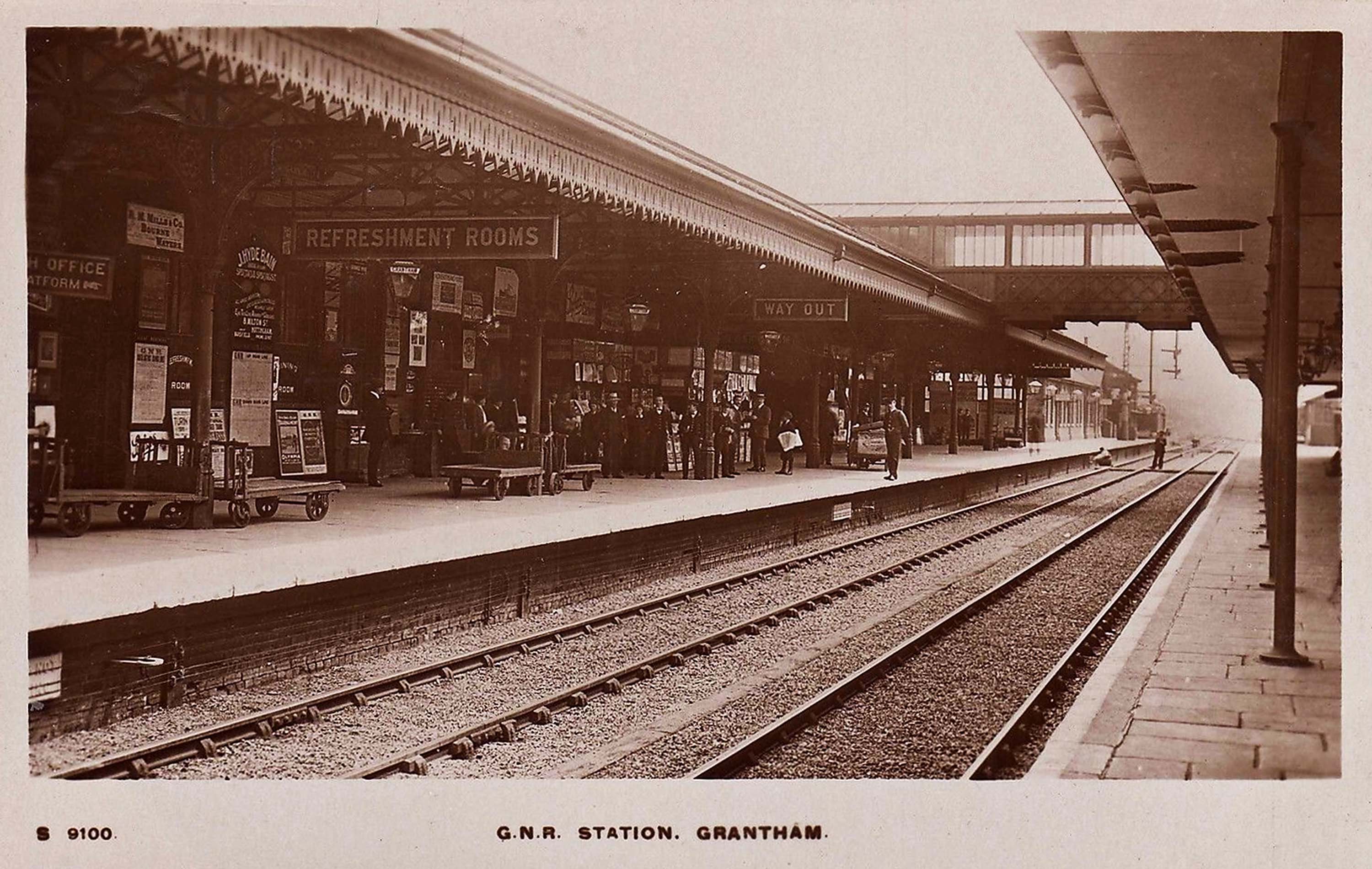 Tracks through Grantham