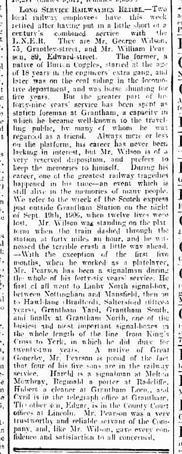 From The Grantham Journal of 8th June 1929 From The British Newspaper Archive Image © THE BRITISH LIBRARY BOARD. ALL RIGHTS RESERVED.