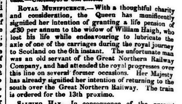The York Herald 29th September 1855, page 10 From The British Newspaper Archive Image © THE BRITISH LIBRARY BOARD. ALL RIGHTS RESERVED