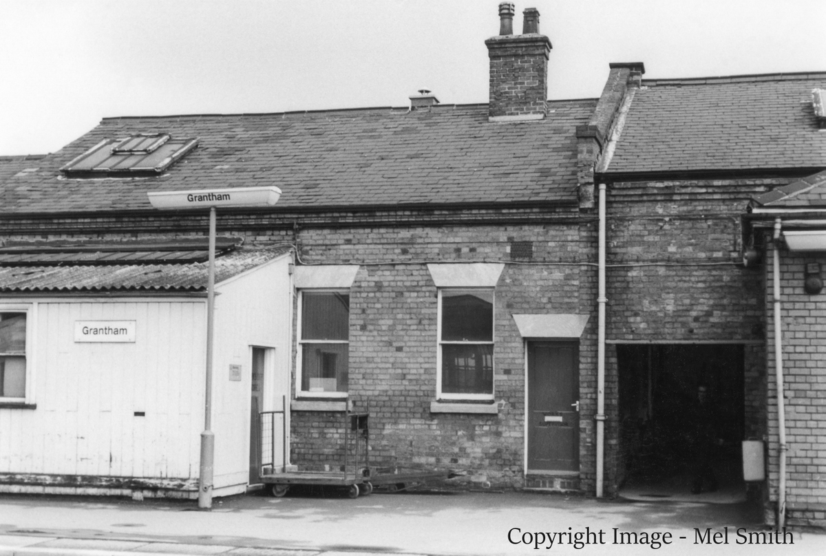 This is the former Goods Agent's Office at the rear of the Goods Shed. Copyright Image - Mel Smith
