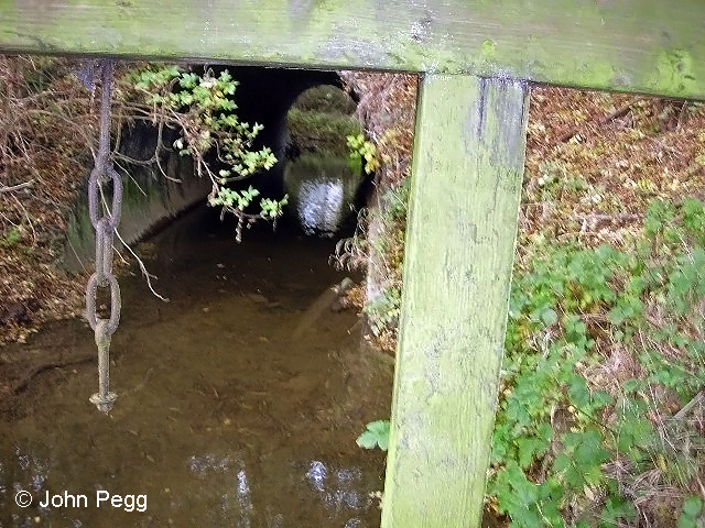 Soon after the signal post the line emerges from the cutting onto a short embankment. Here we find Bridge No. 2, over the River Devon.