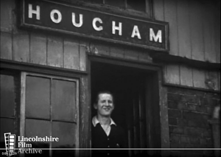 Hougham Station on Film